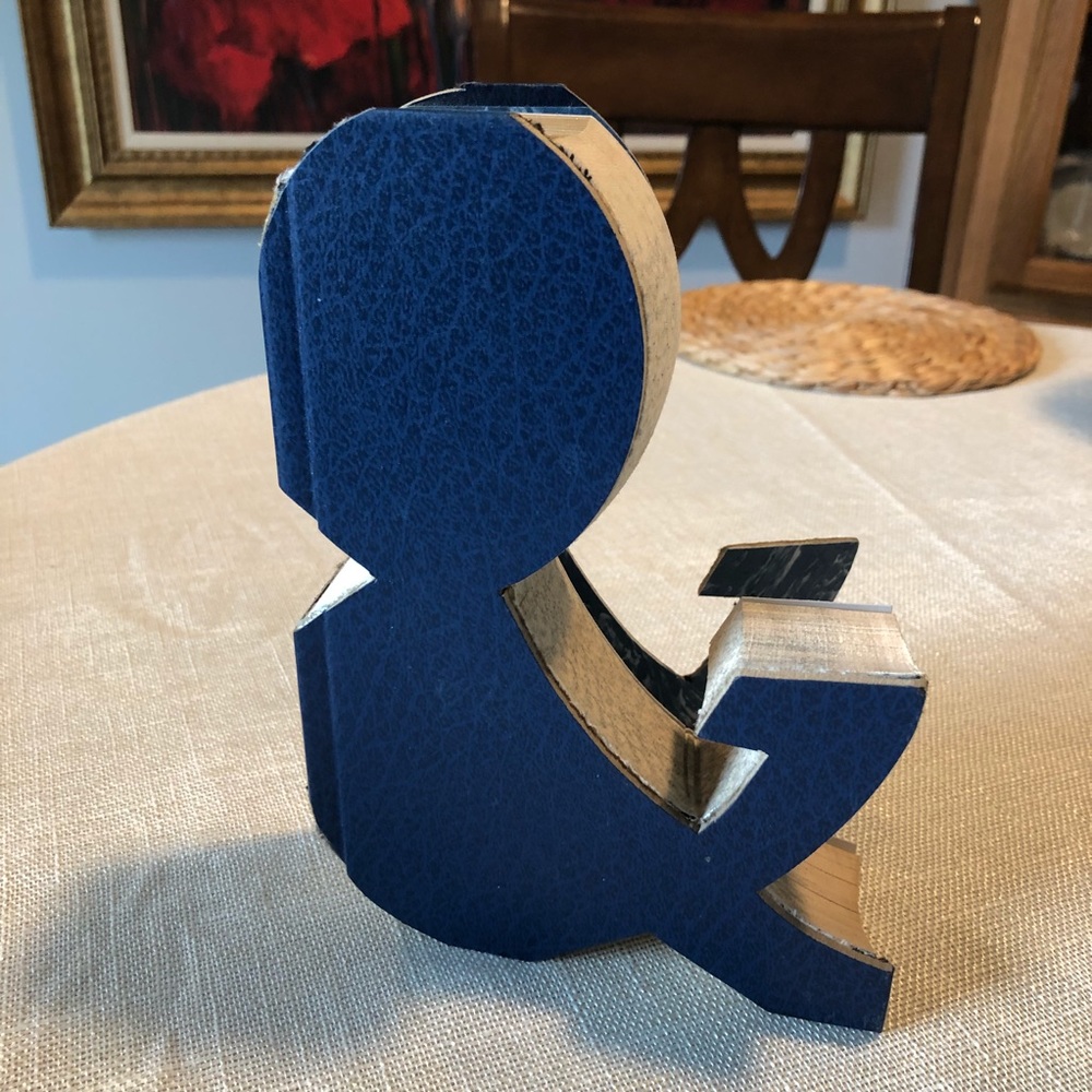 Reader’s Digest “&” ampersand cutout book